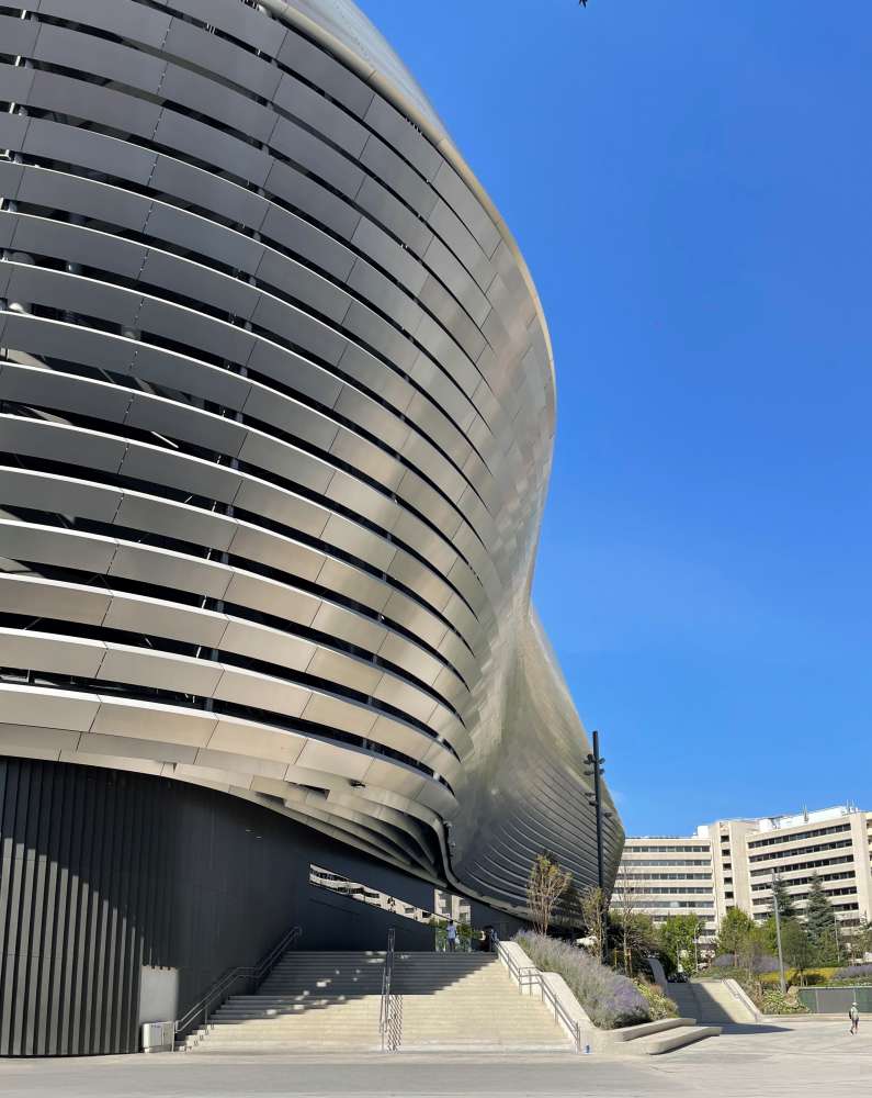 Remodelación Estadio Bernabéu. Fachada, Edificio Este y Videomarcador