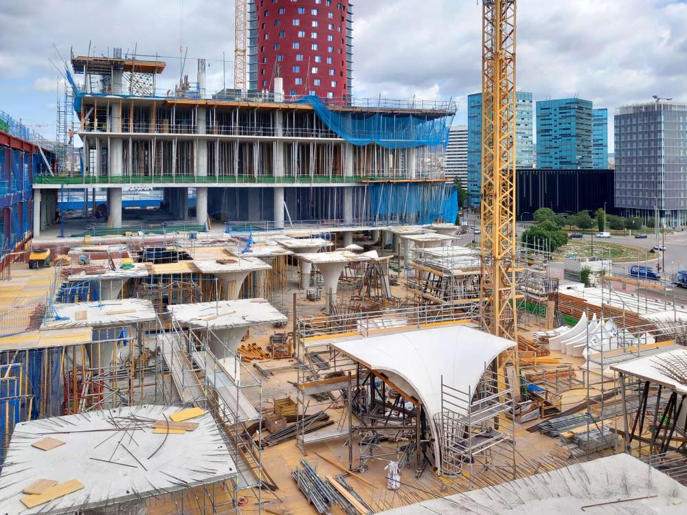 Nuevo pabellón Zero para la ampliación del recinto Fira de Barcelona Gran Vía