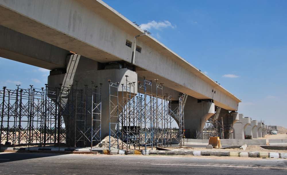 Viaductos para la 1a LAV de Egipto